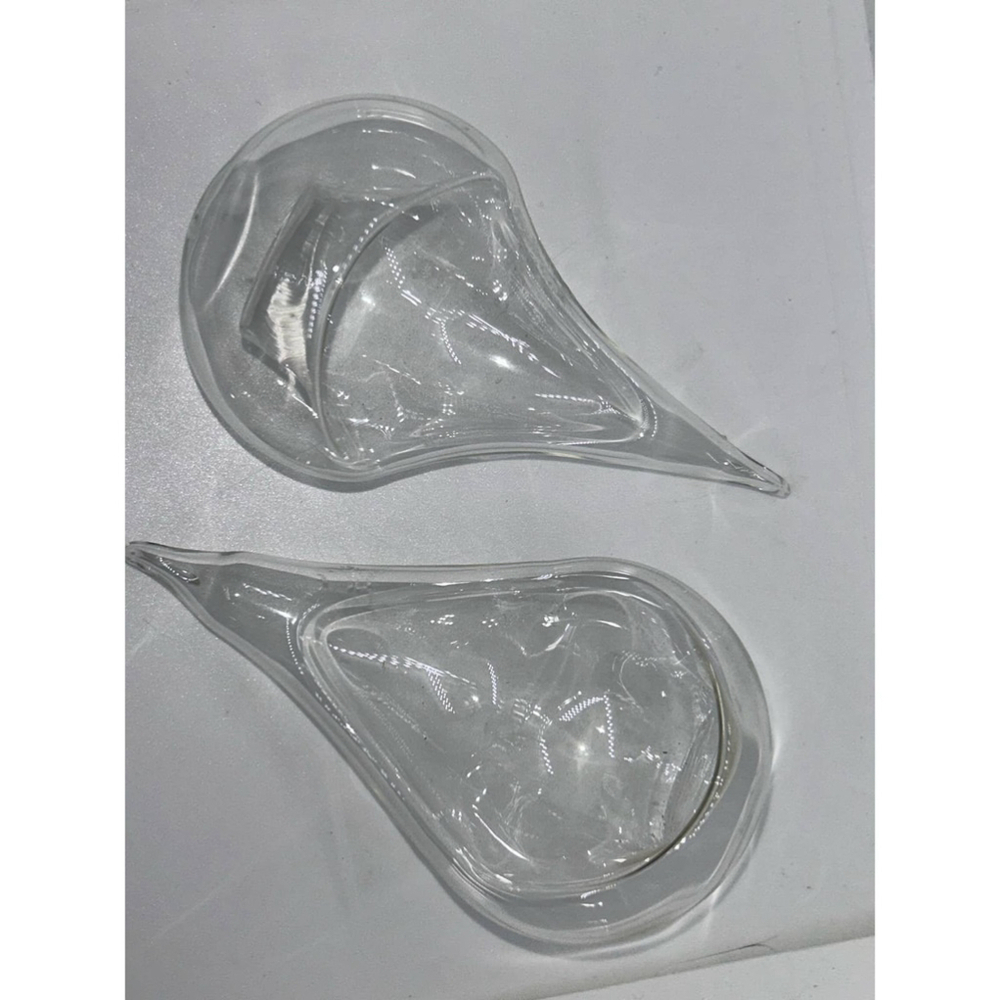 Set Of 2 Glass Diffuser Teardrop Christmas Ornament Essential Oils Decor Home - Picture 7 of 12